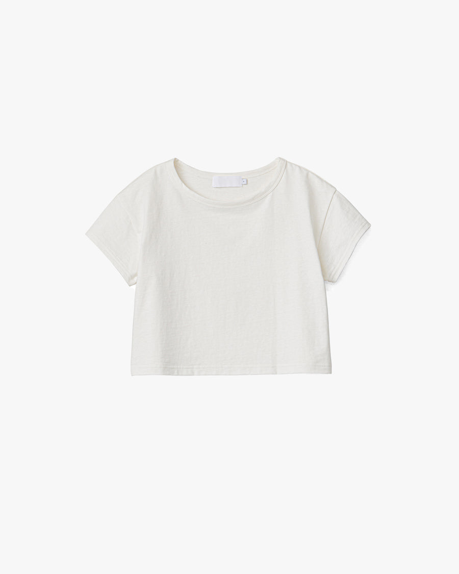 Recycled Cotton Jersey Compact Tee