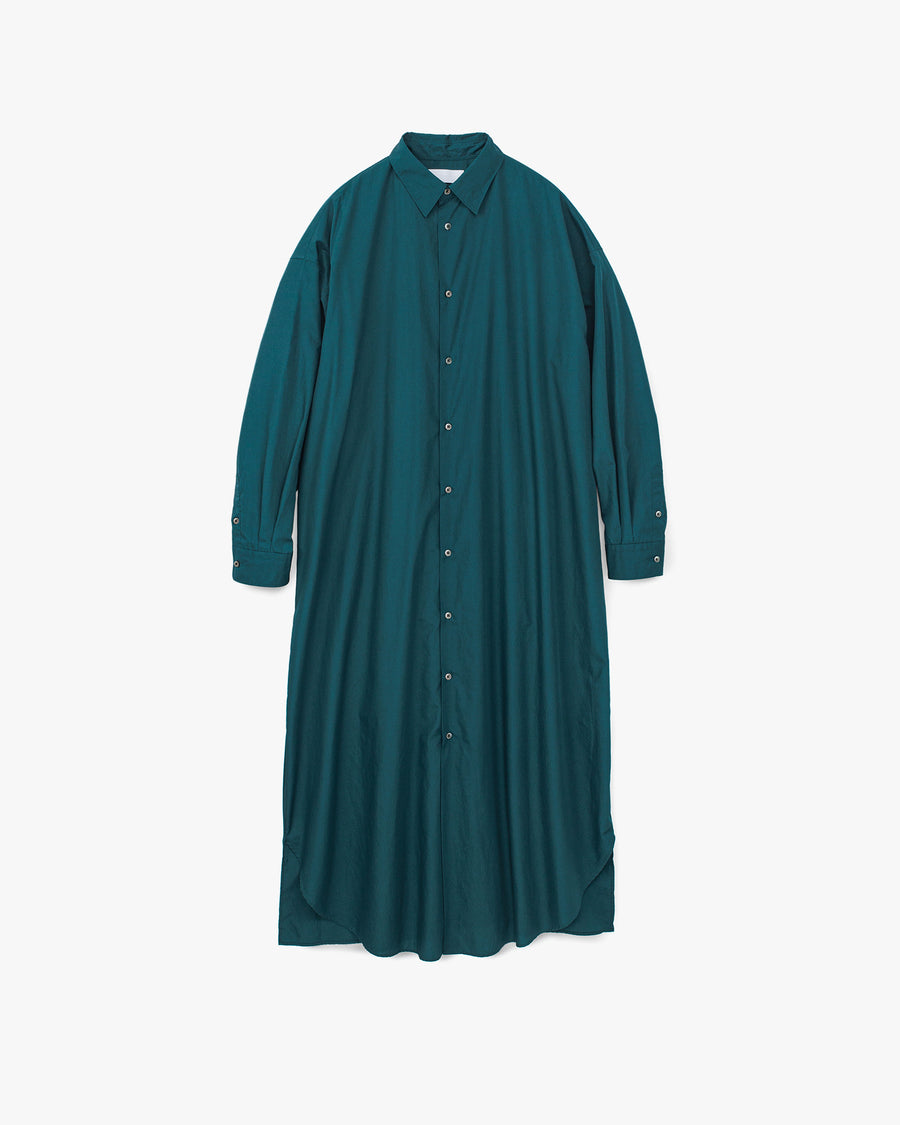 -SALE- Broad Regular Collar Oversized Shirt Dress