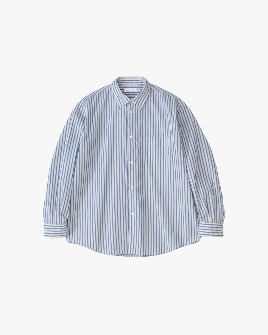 Broad L/S Oversized Regular Collar Shirt