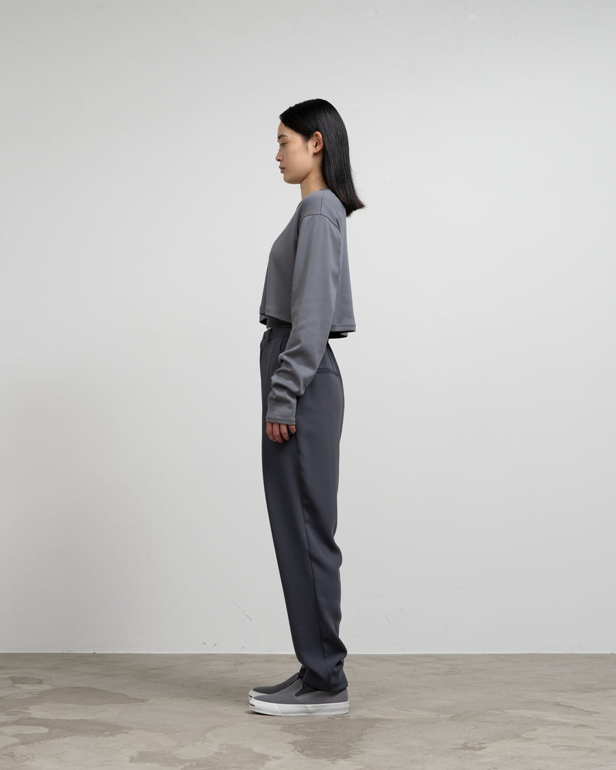 Satin Tapered Trousers