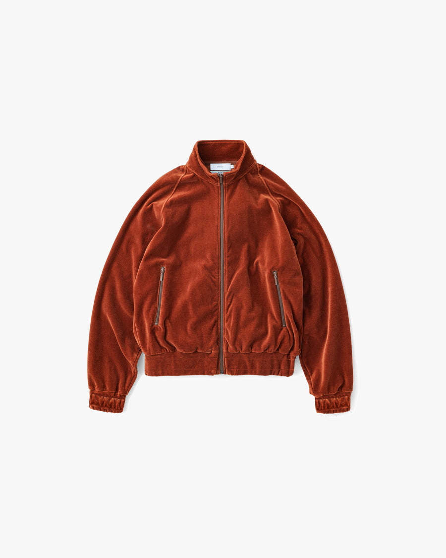 Compact Velour Track Jacket