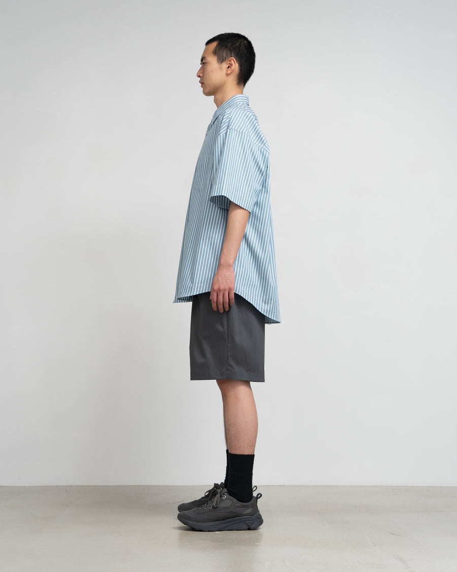 SIDOGRAS S/S Oversized Regular Collar Shirt