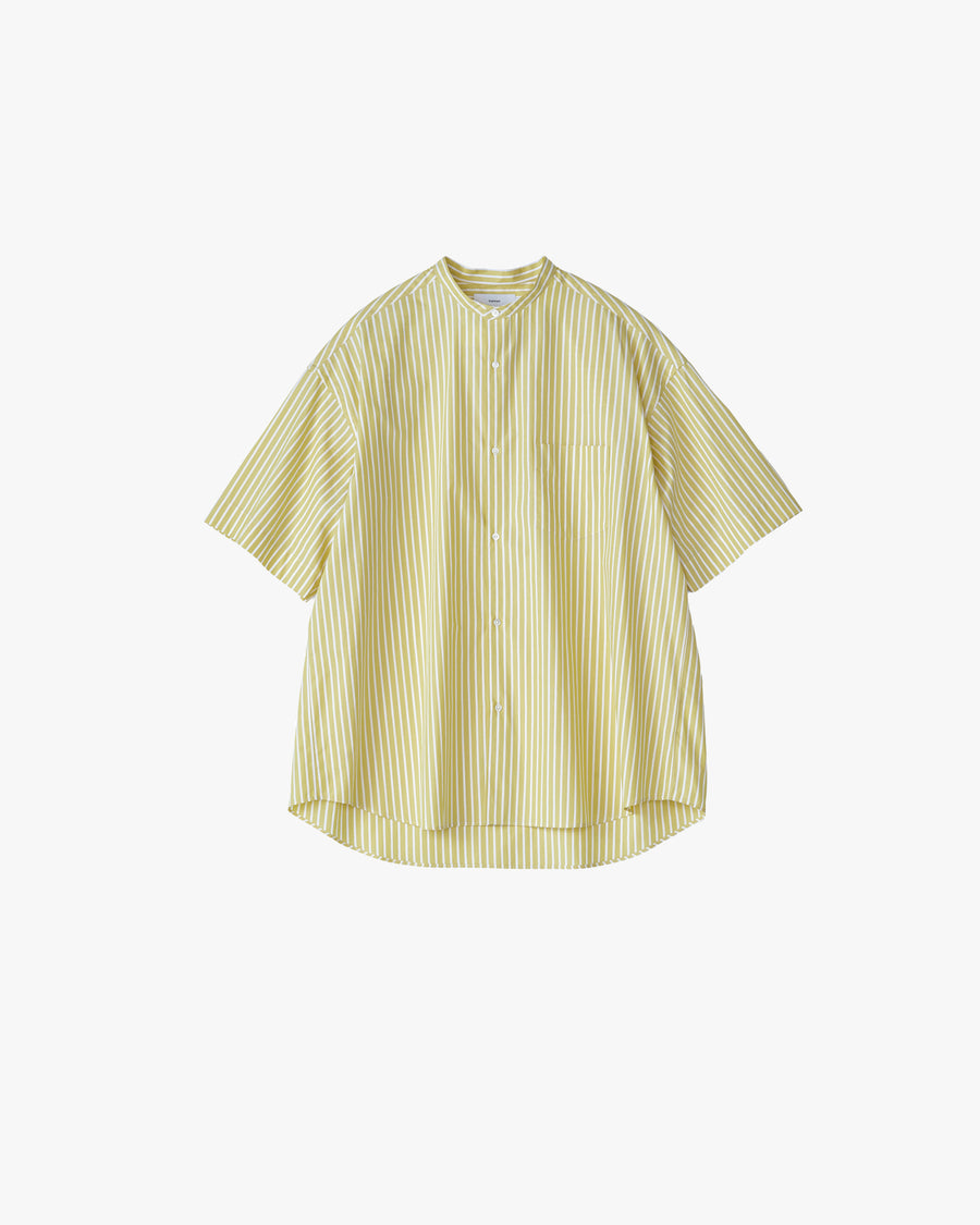 SIDOGRAS S/S Oversized  Band Collar Shirt