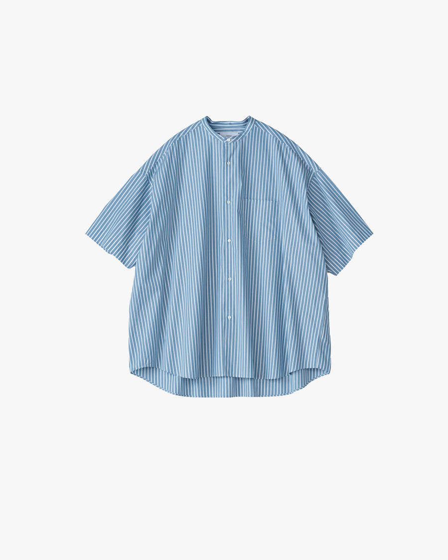 SIDOGRAS S/S Oversized  Band Collar Shirt