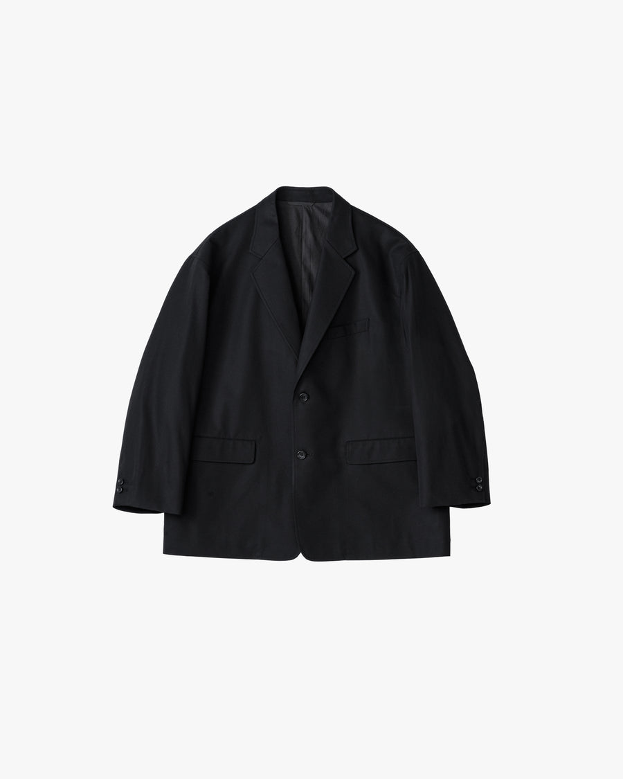 Wooly Cotton Twill Single Jacket