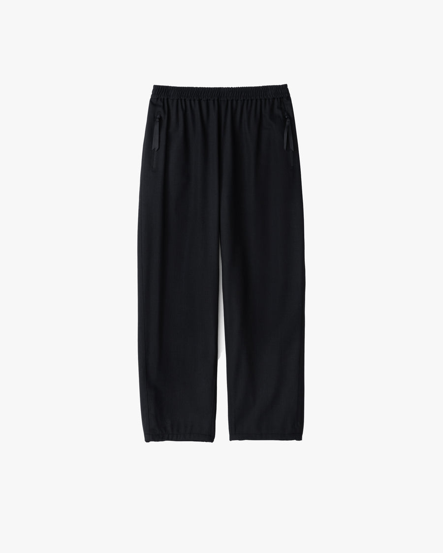 Wool Nylon Gabardine Track Pants