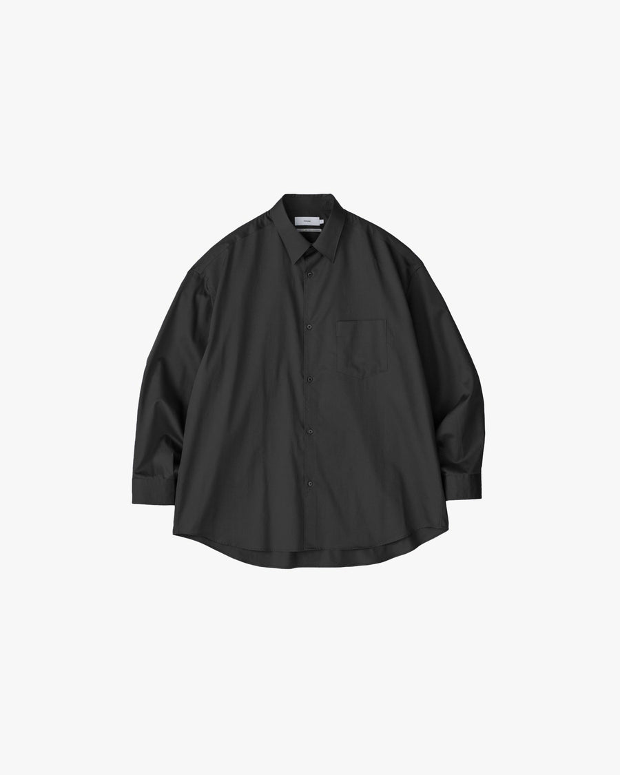 Silicon Poplin Oversized Regular Collar Shirt