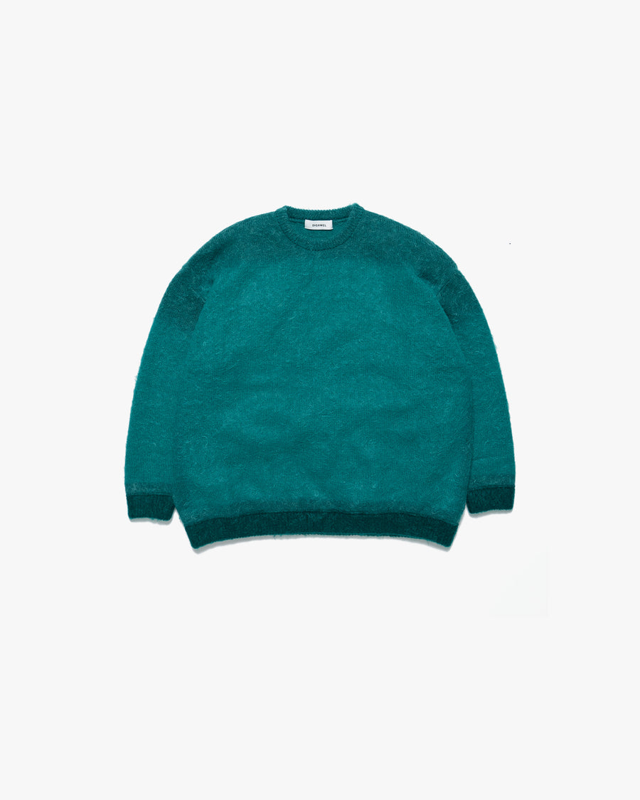-SALE-Print Mohair Sweater