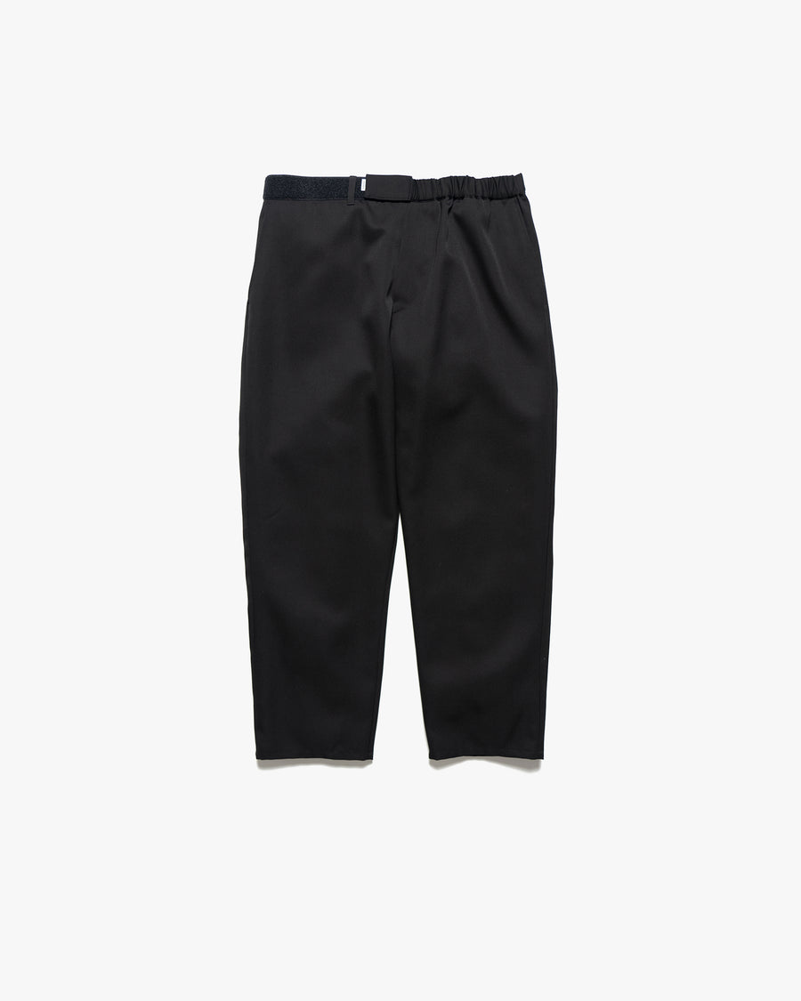 Scale Off Wool Wide Tapered Chef Pants
