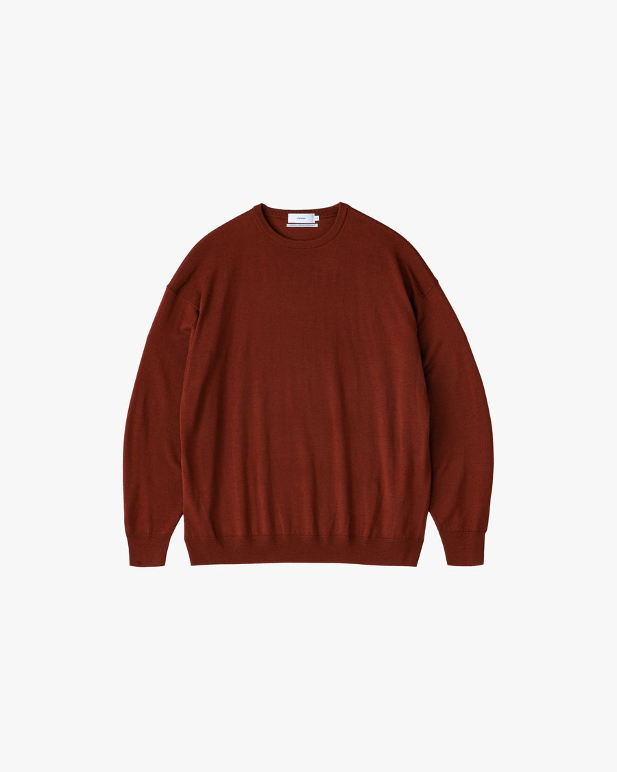 High Gauge L/S Crew Neck Knit