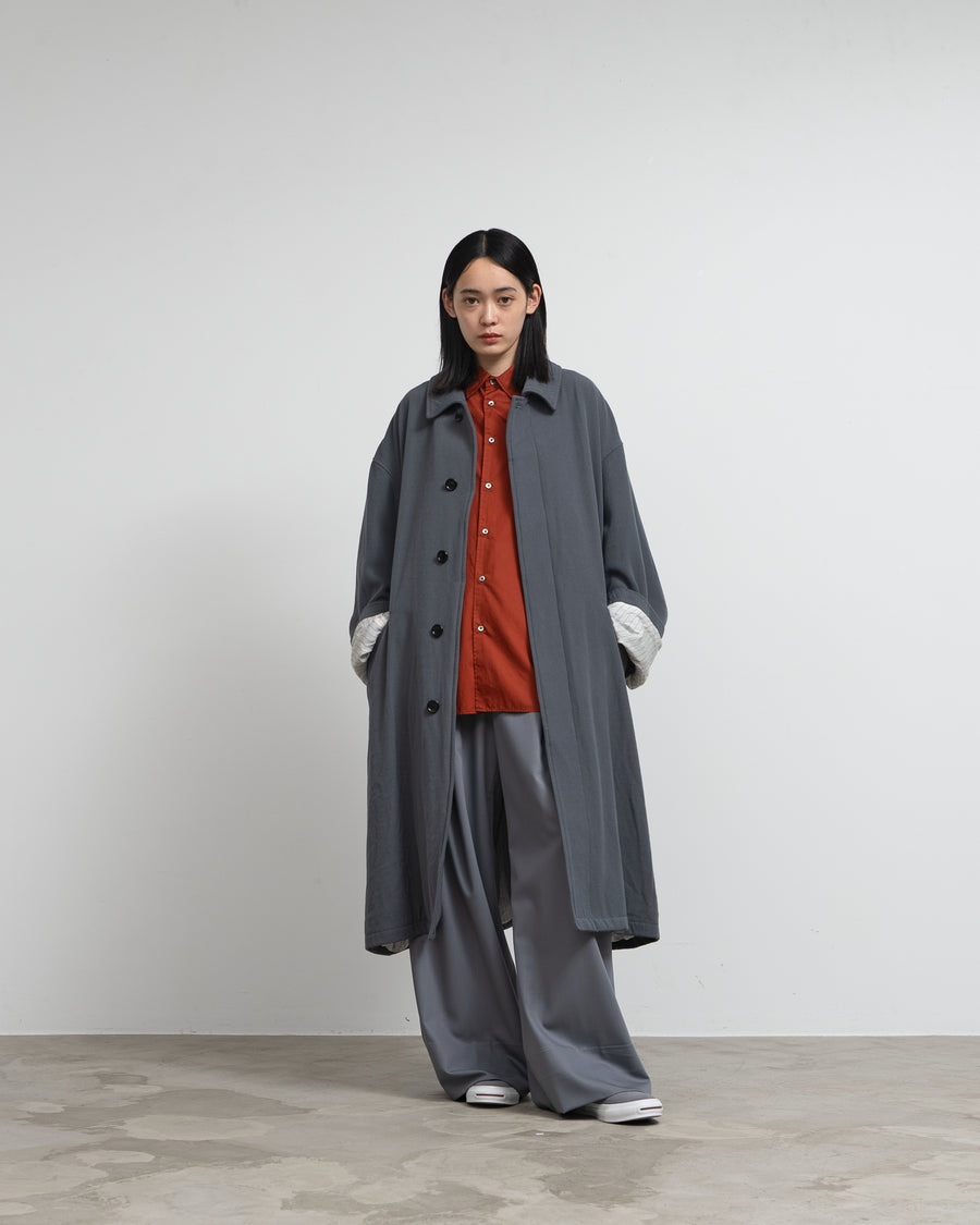 Broad L/S Oversized Regular Collar Shirt