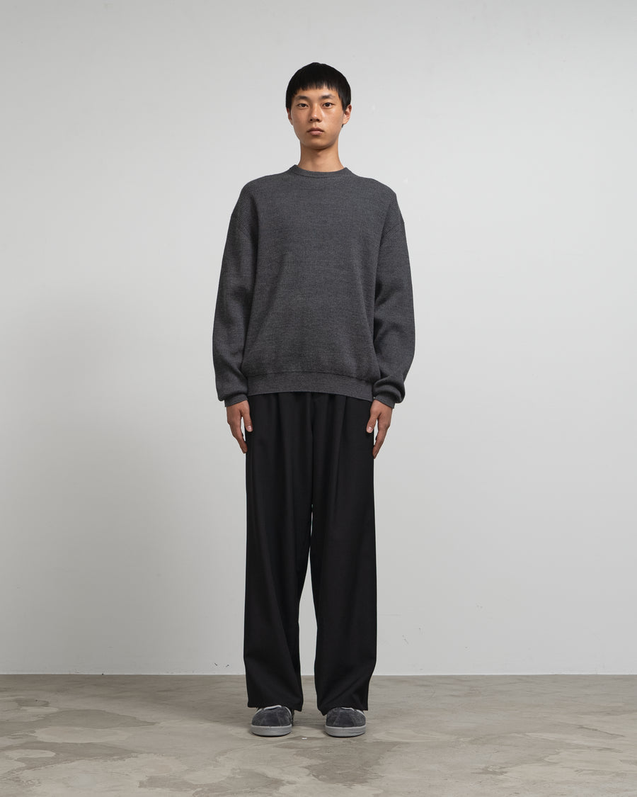 High Density Crew Neck Knit