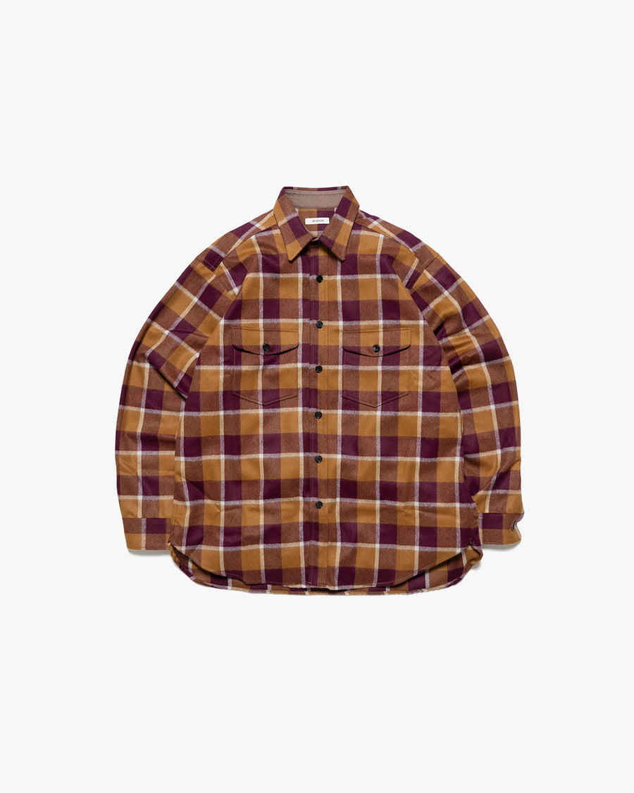 -SALE- LIMITED WOOL CHECK CPO SHIRTS
