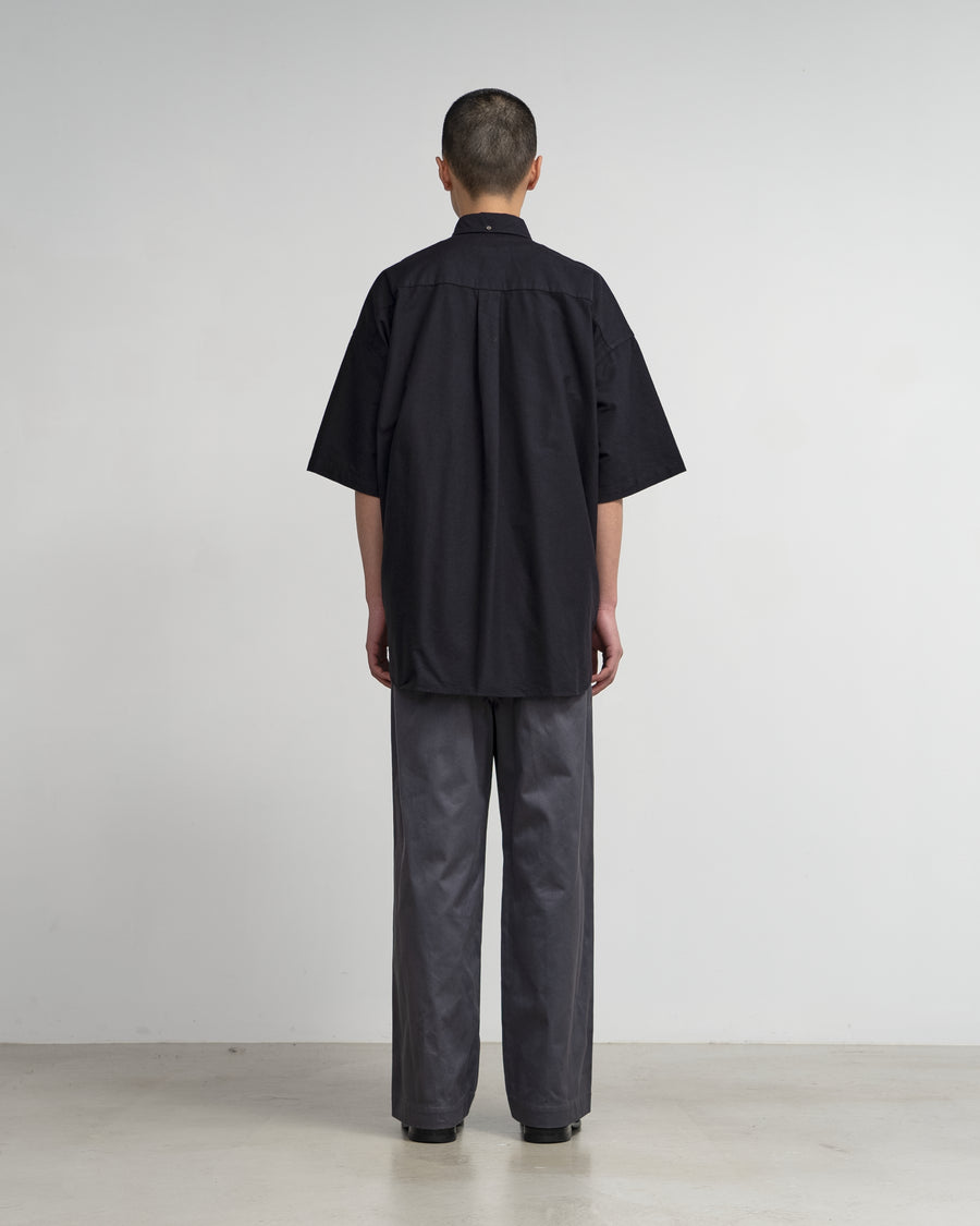 Oxford S/S Oversized B.D Pullover Shirt