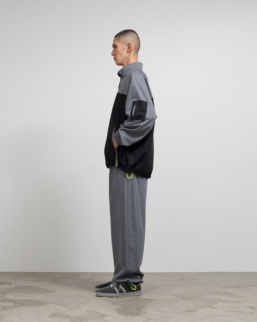 Wool Nylon Gabardine Track Pants