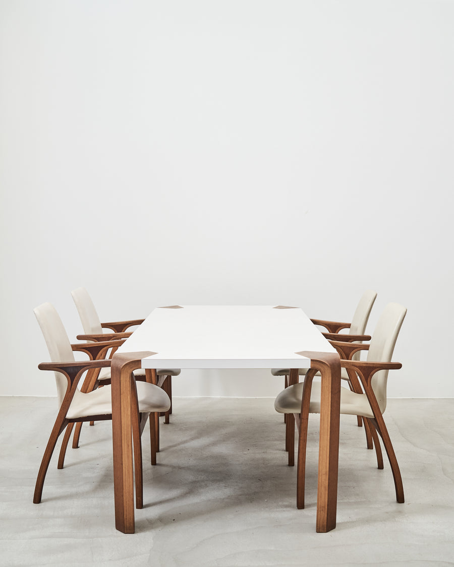 ANTLER Dining Table by Junzo Sakakura for TENDO MOKKO